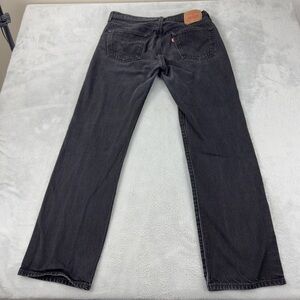 Levi's 501 Dark Denim Straight Leg Jeans Men's 36 x 34